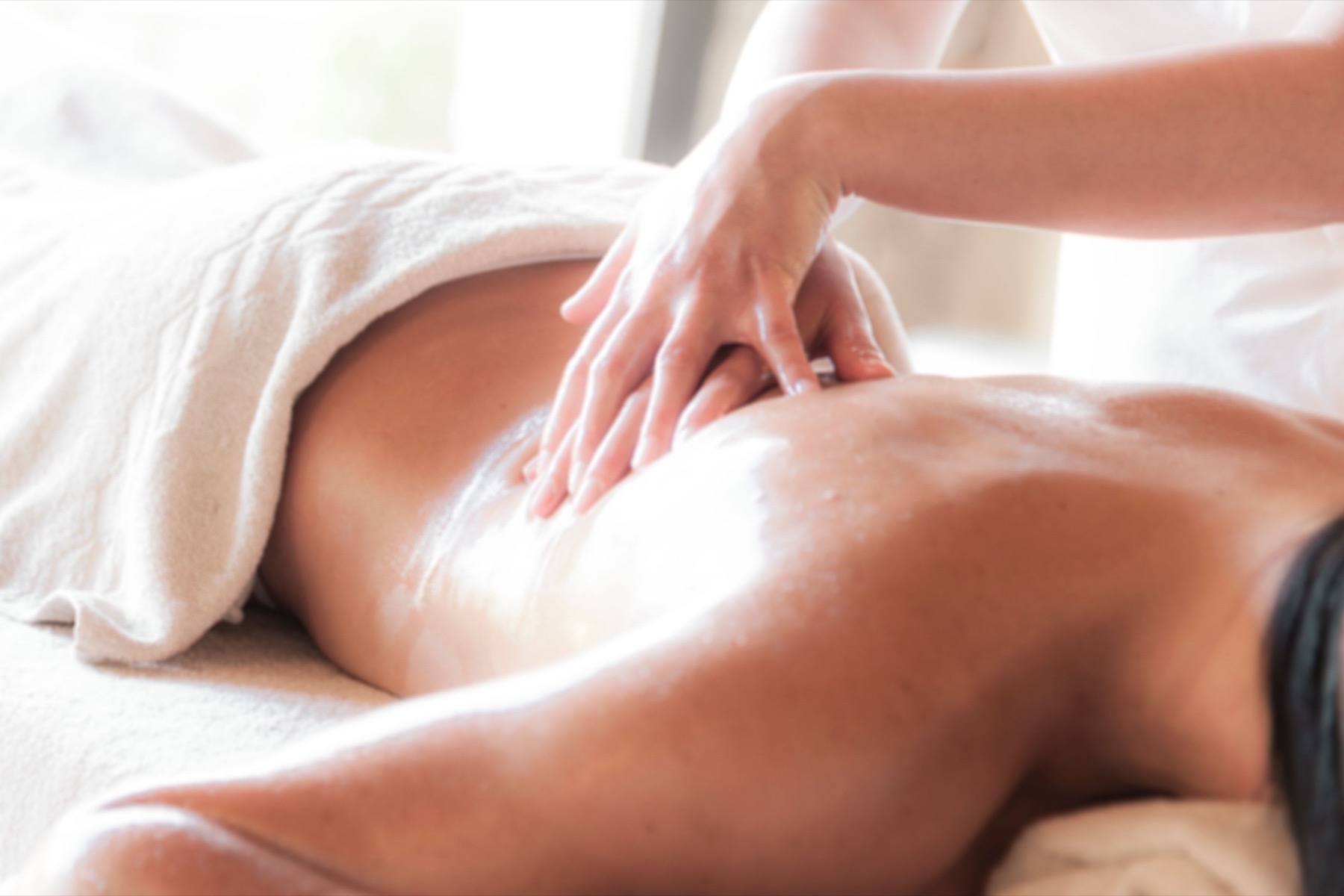 Aromatherapy wellness massage