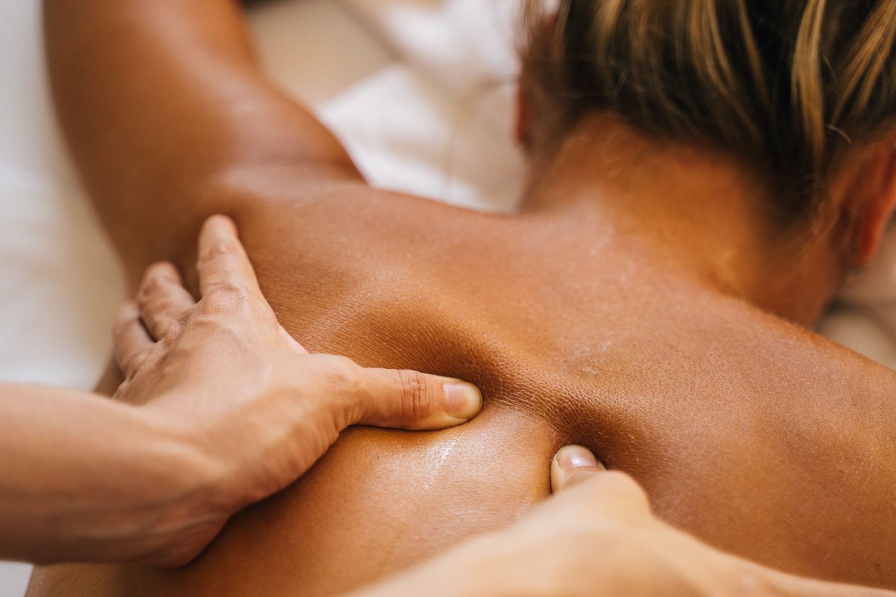 Deep tissue massage